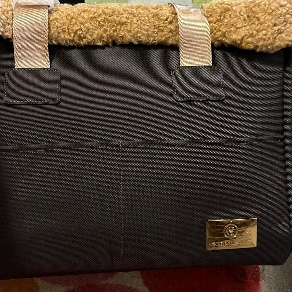 Scotch & Co by Anastasia luxury dog tote new in box